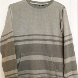 Sweater mens new size S 60% cotton 40% polyester Ocean Currant pocket pullover